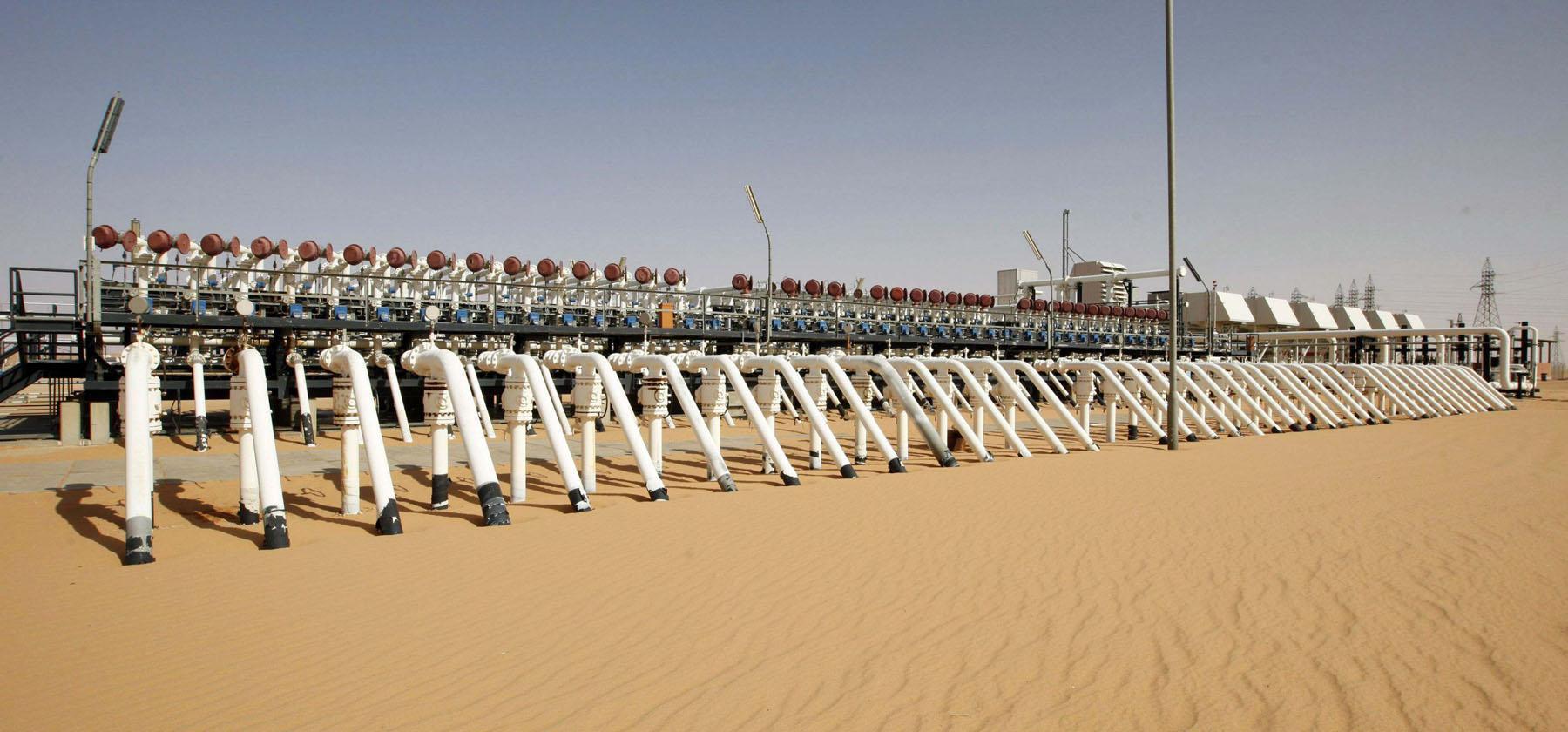 الحقول النفطية في ليبيا