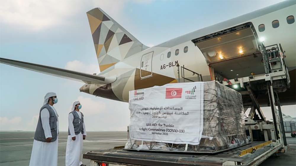 The move is part of UAE efforts to help brotherly Arab countries fight the coronavirus pandemic