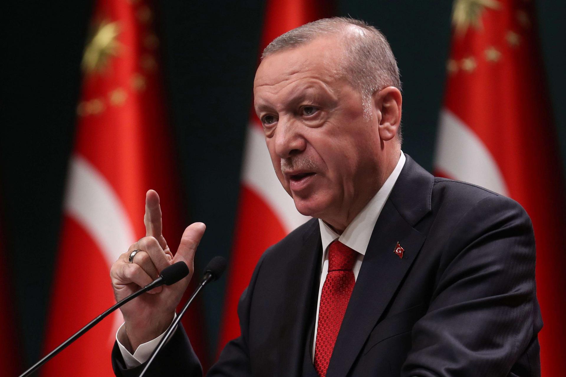 الرئيس التركي رجب طيب اردوغان