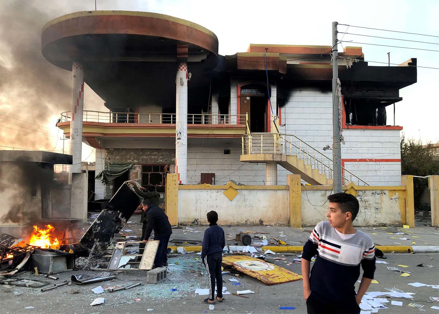 Five people have now been killed and scores wounded in protests in the past 24 hours