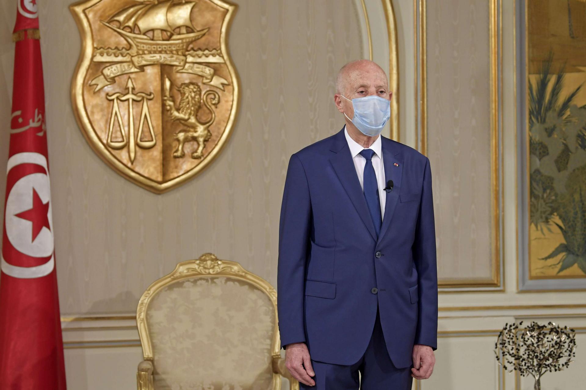 الرئيس التونسي قيس سعيد