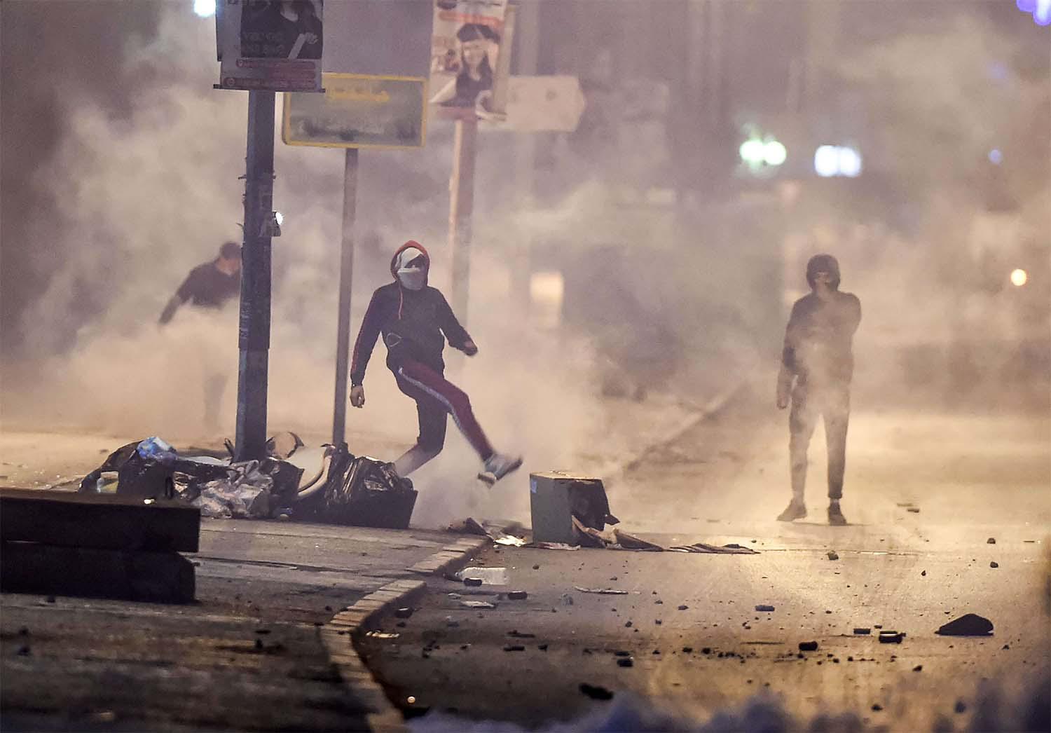 Shops were looted in several cities