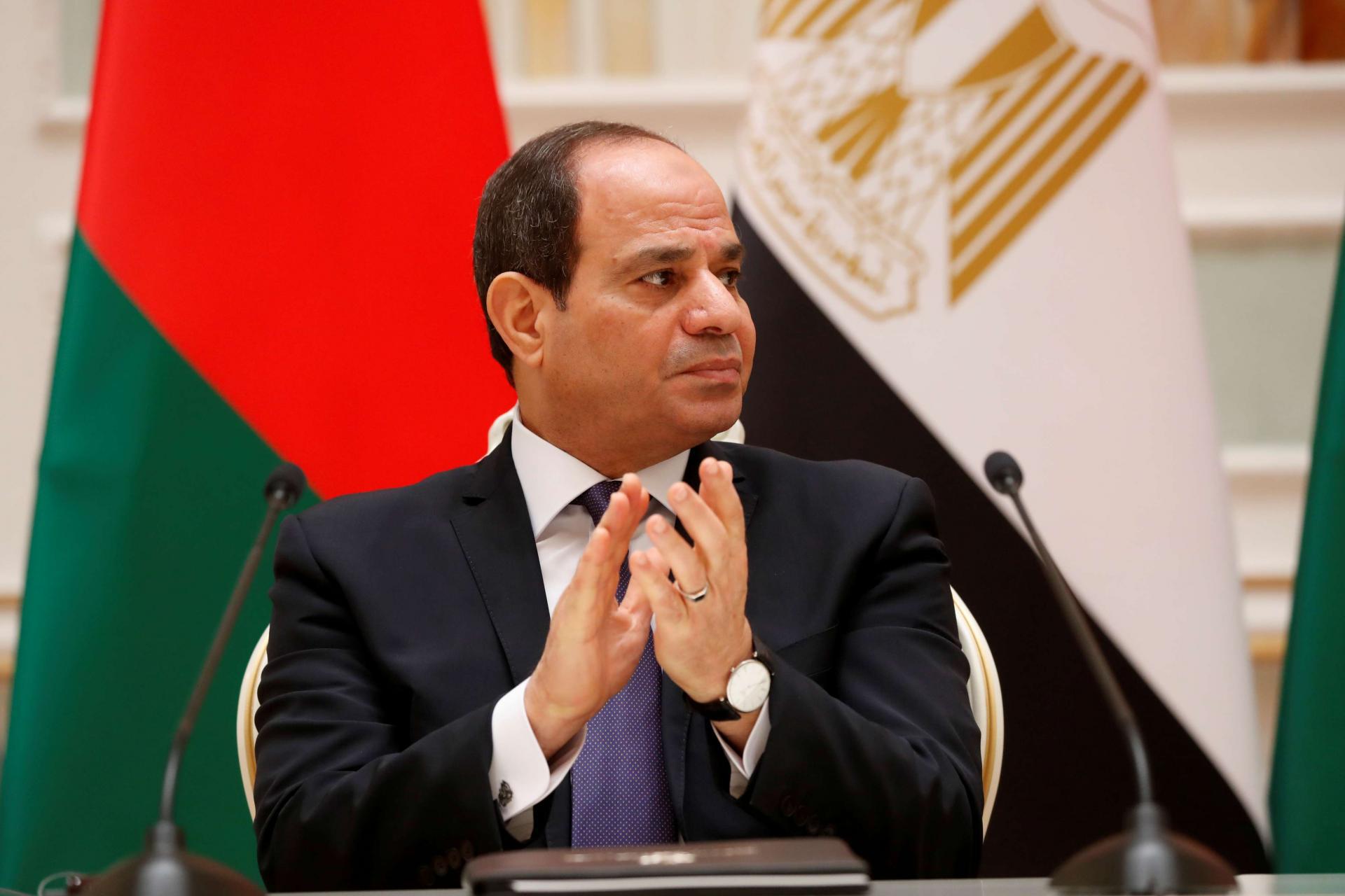 الرئيس المصري عبد الفتاح السيسي