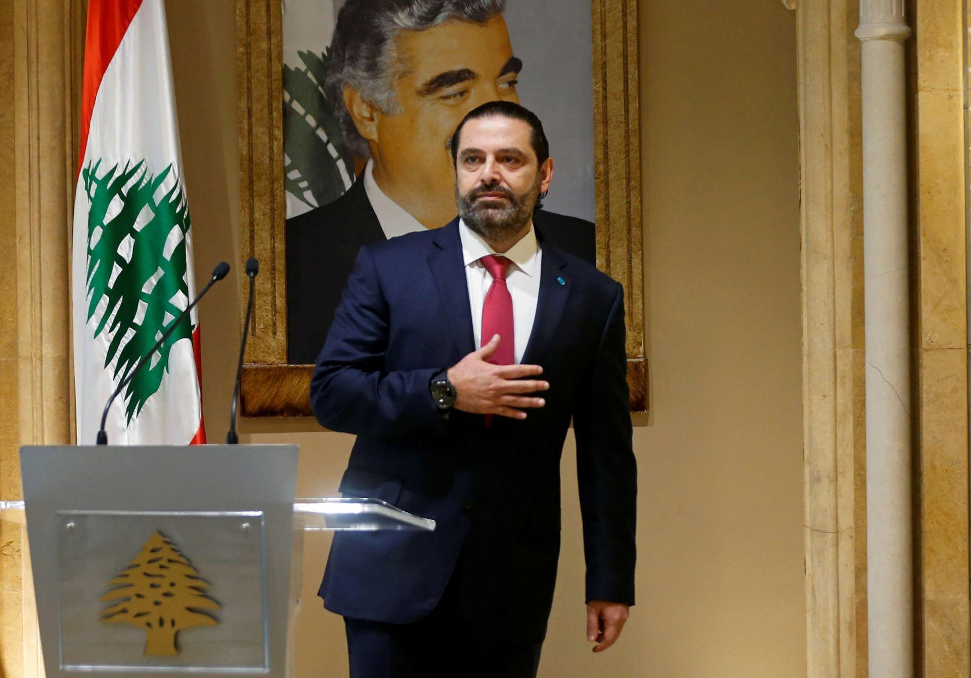 رئيس الحكومة اللبناني المكلف سعد الحريري