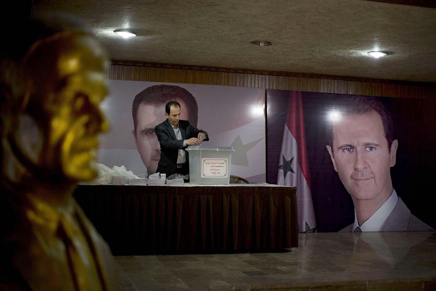 The second vote since the conflict erupted in March 2011