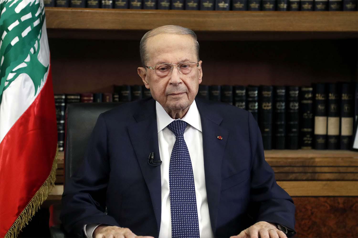 Lebanon's President Michel Aoun