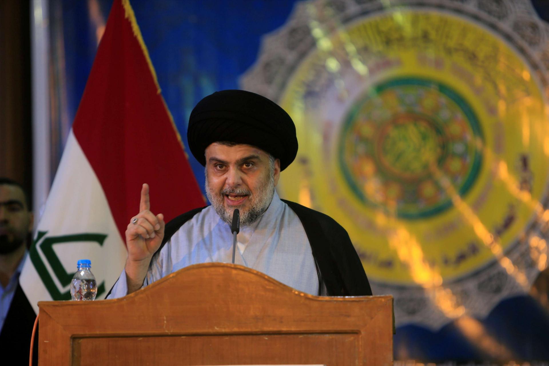 زعيم التيار الصدري مقتدى الصدر
