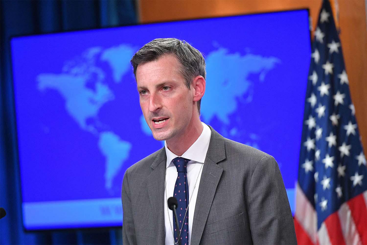 US State Department spokesman Ned Price