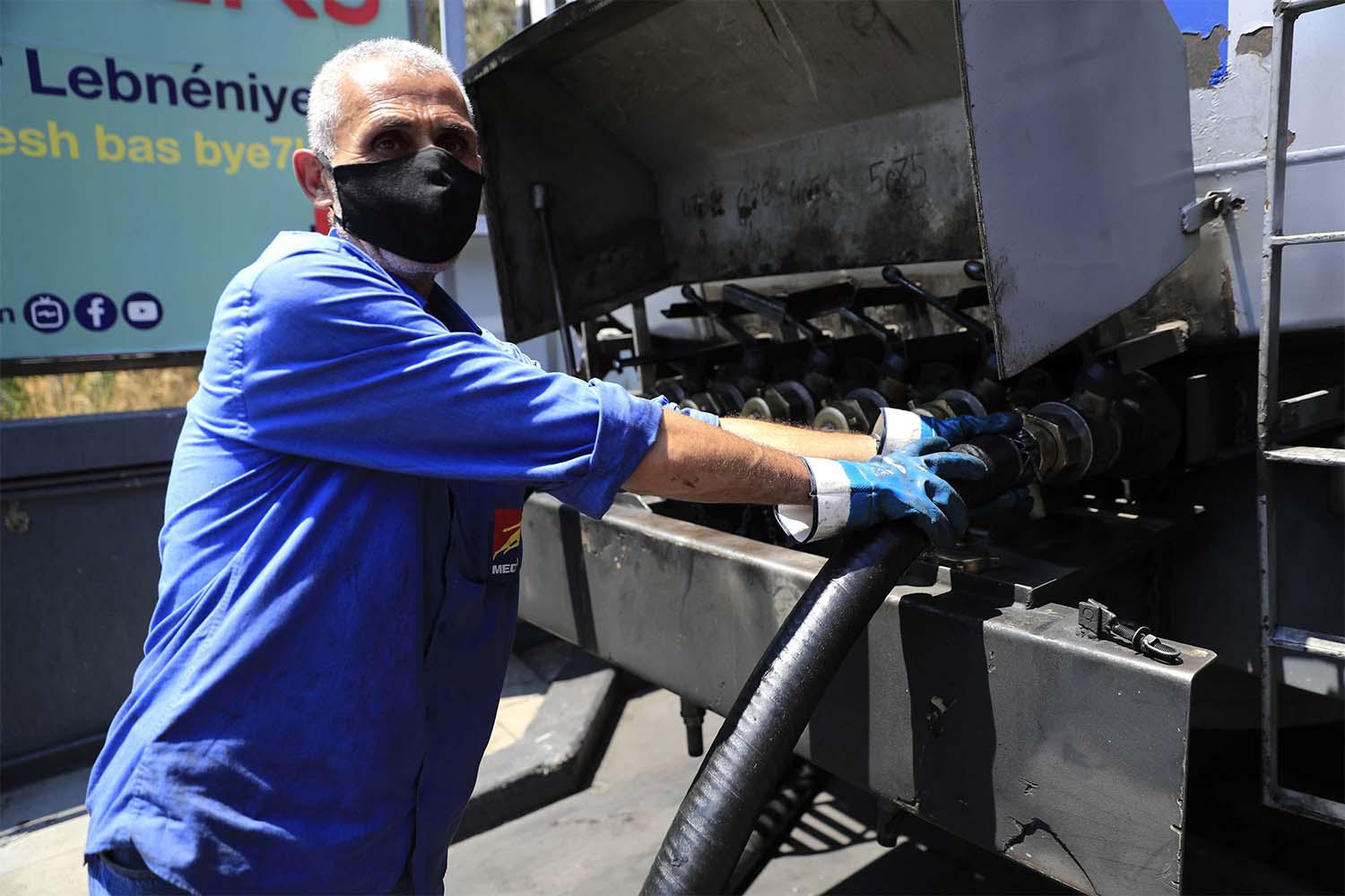 Lebanon is suffering crippling fuel shortages as a result of the financial crisis 