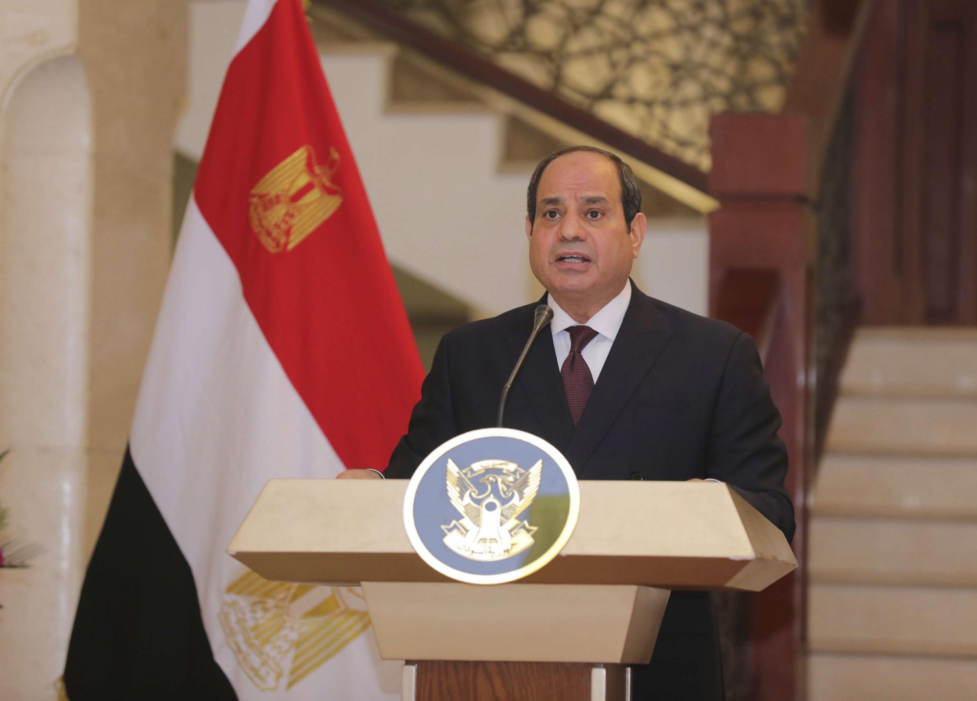 الرئيس المصري عبدالفتاح السيسي