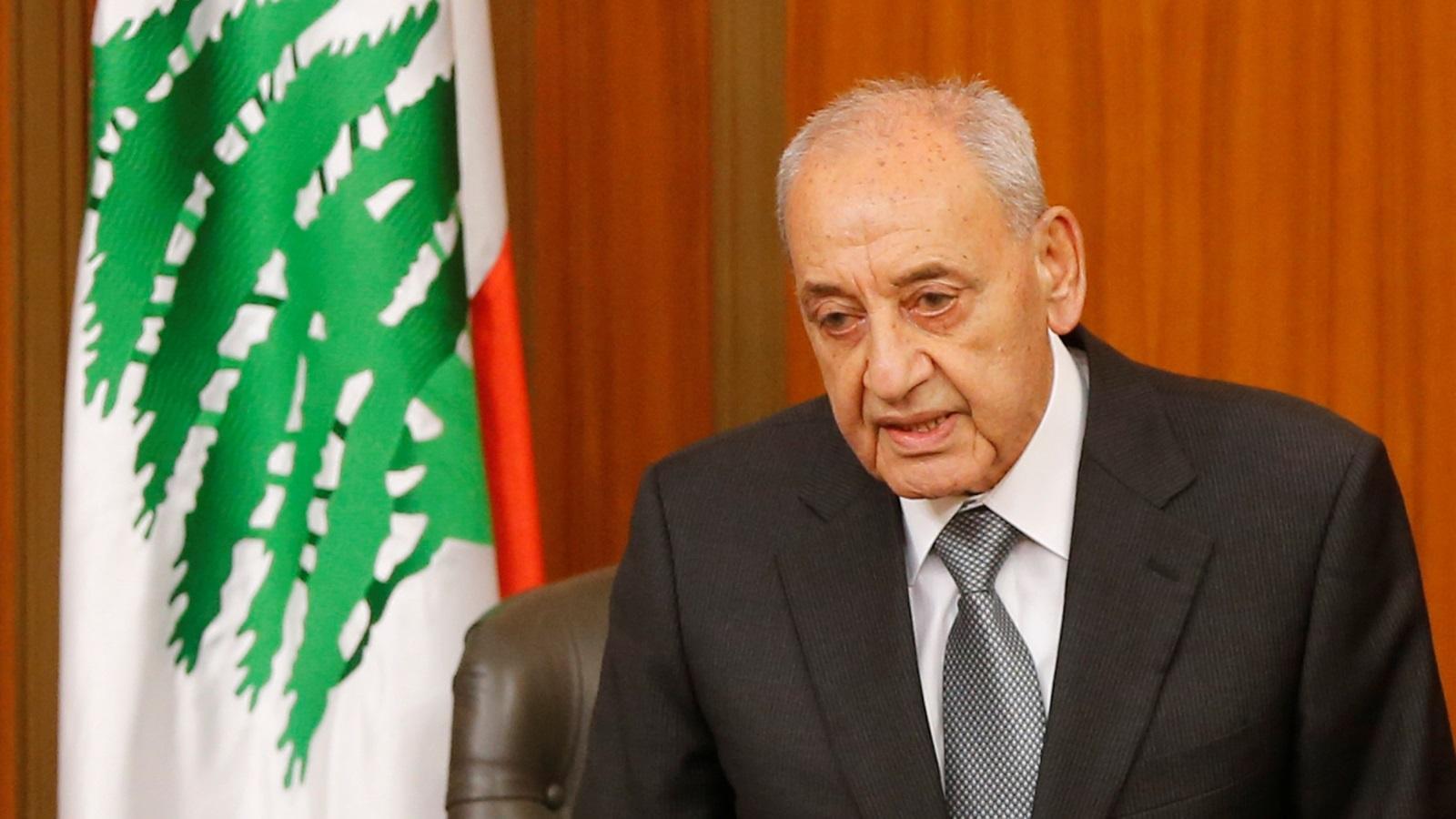 رئيس البرلمان اللبناني نبيه بري
