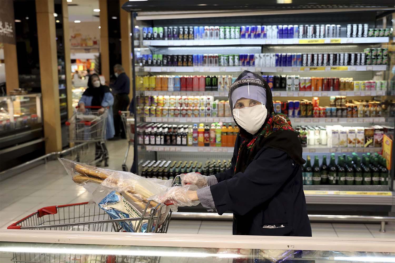 Many Iranians say they're shopping less than ever before