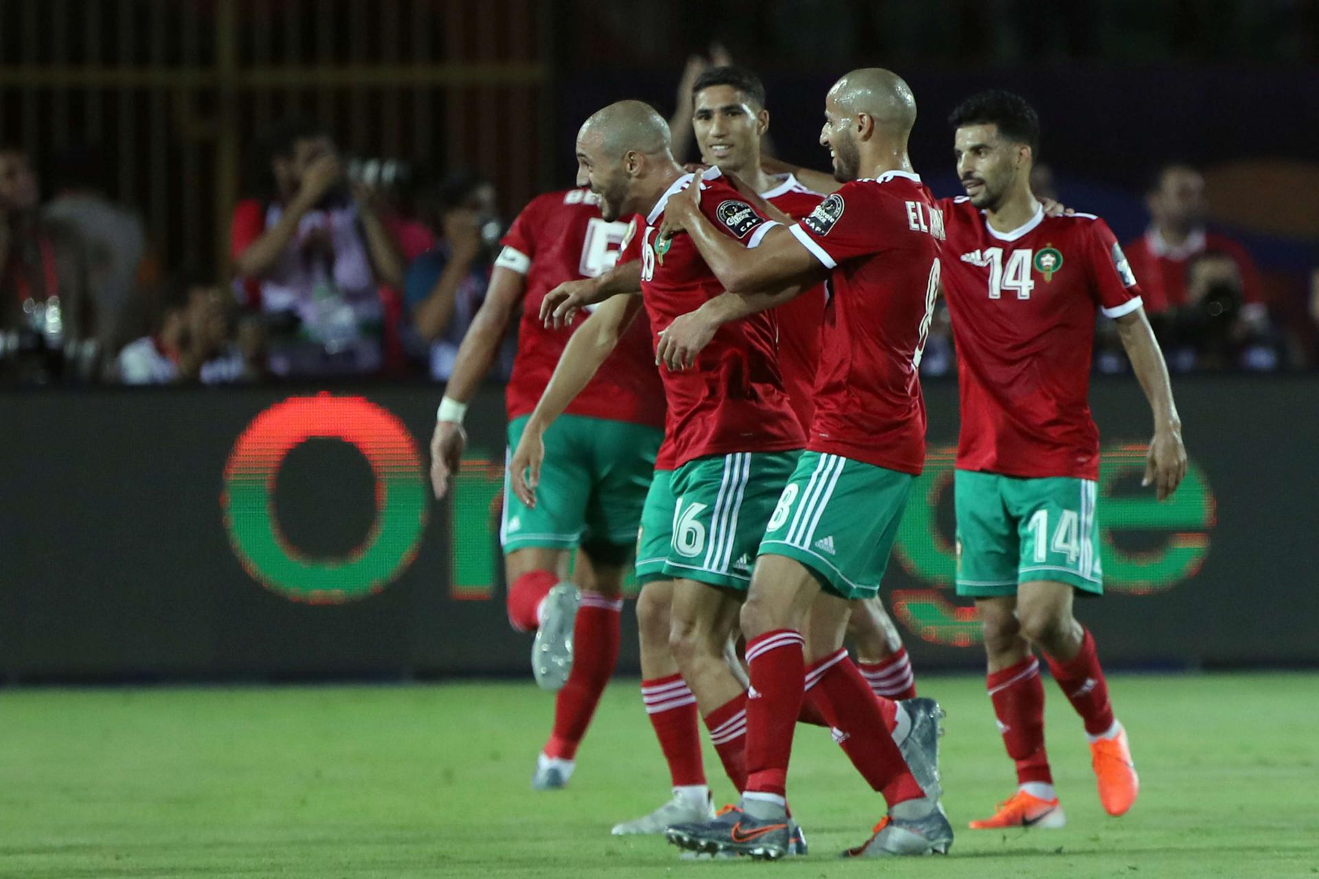 الفوز الثاني للمغرب 