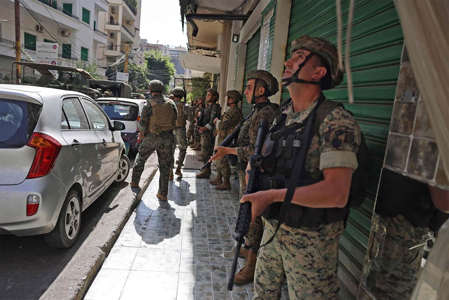The armed clash could derail Lebanon’s month-long government 