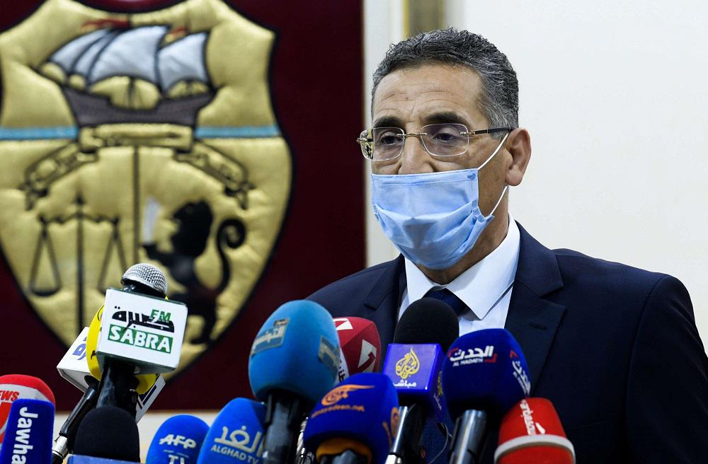 وزير الداخلية التونسي توفيق شرف الدين