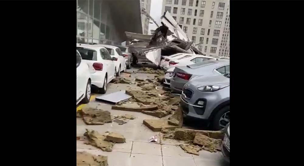 Nineteen people were injured, including three people who were in serious condition