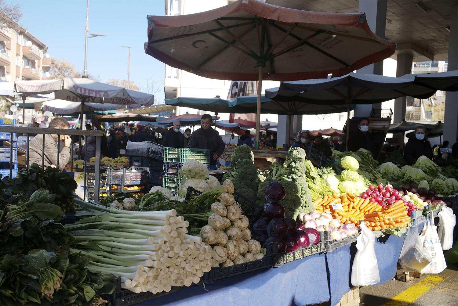 The yearly increase in food prices was 43.8%
