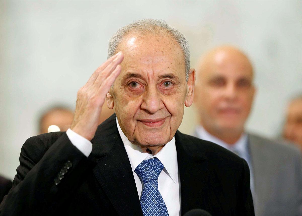 Lebanon's Parliament Speaker Nabih Berri 