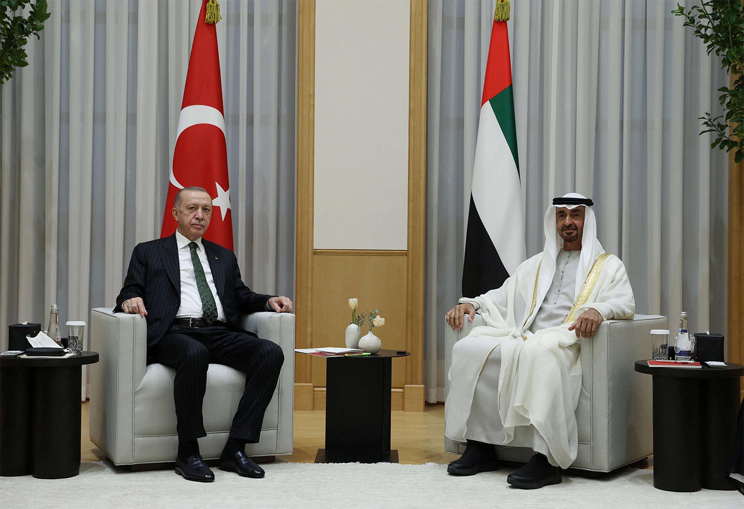 The warming diplomatic relations come as Turkey is facing economic turmoil 