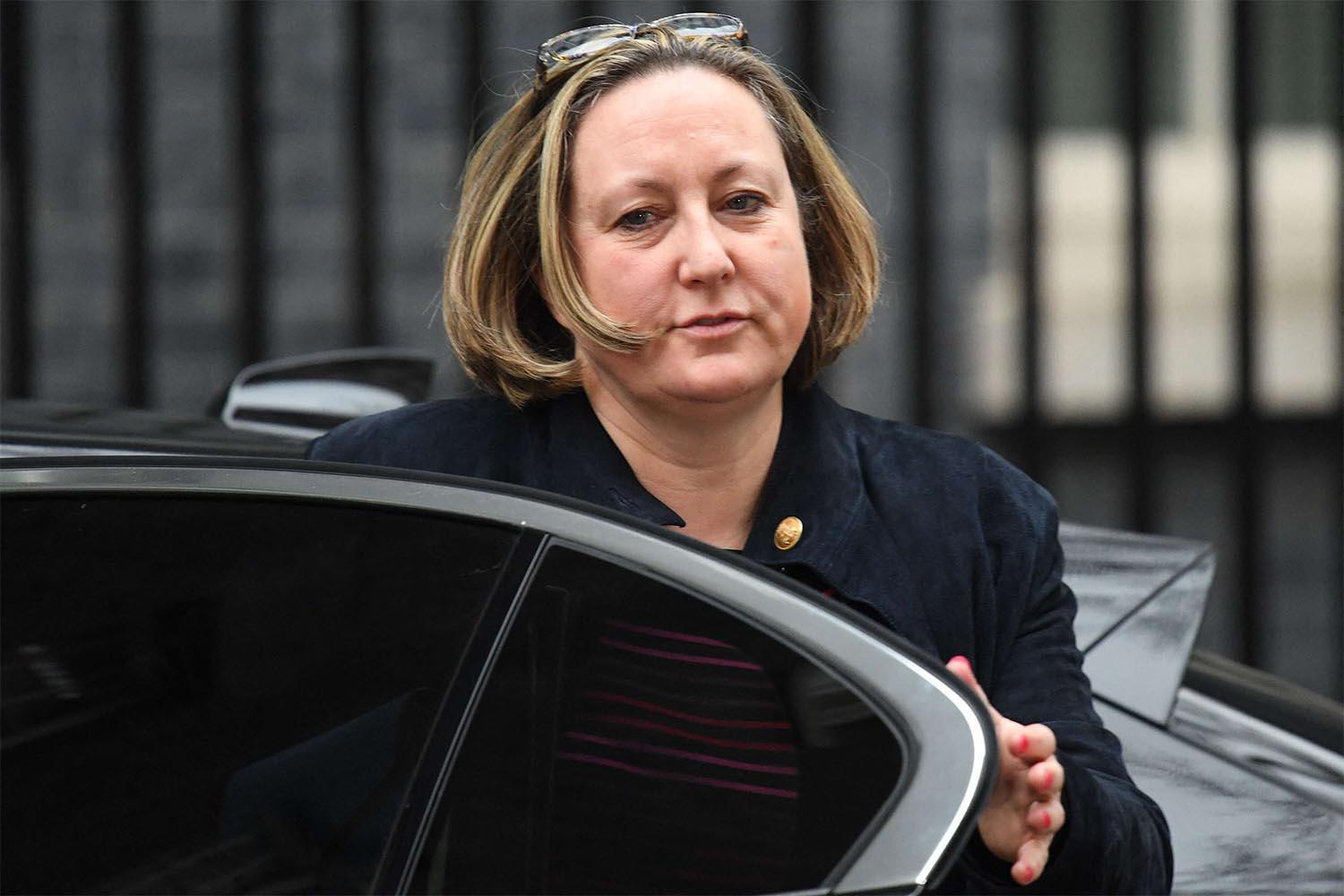 UK trade minister Anne-Marie Trevelyan