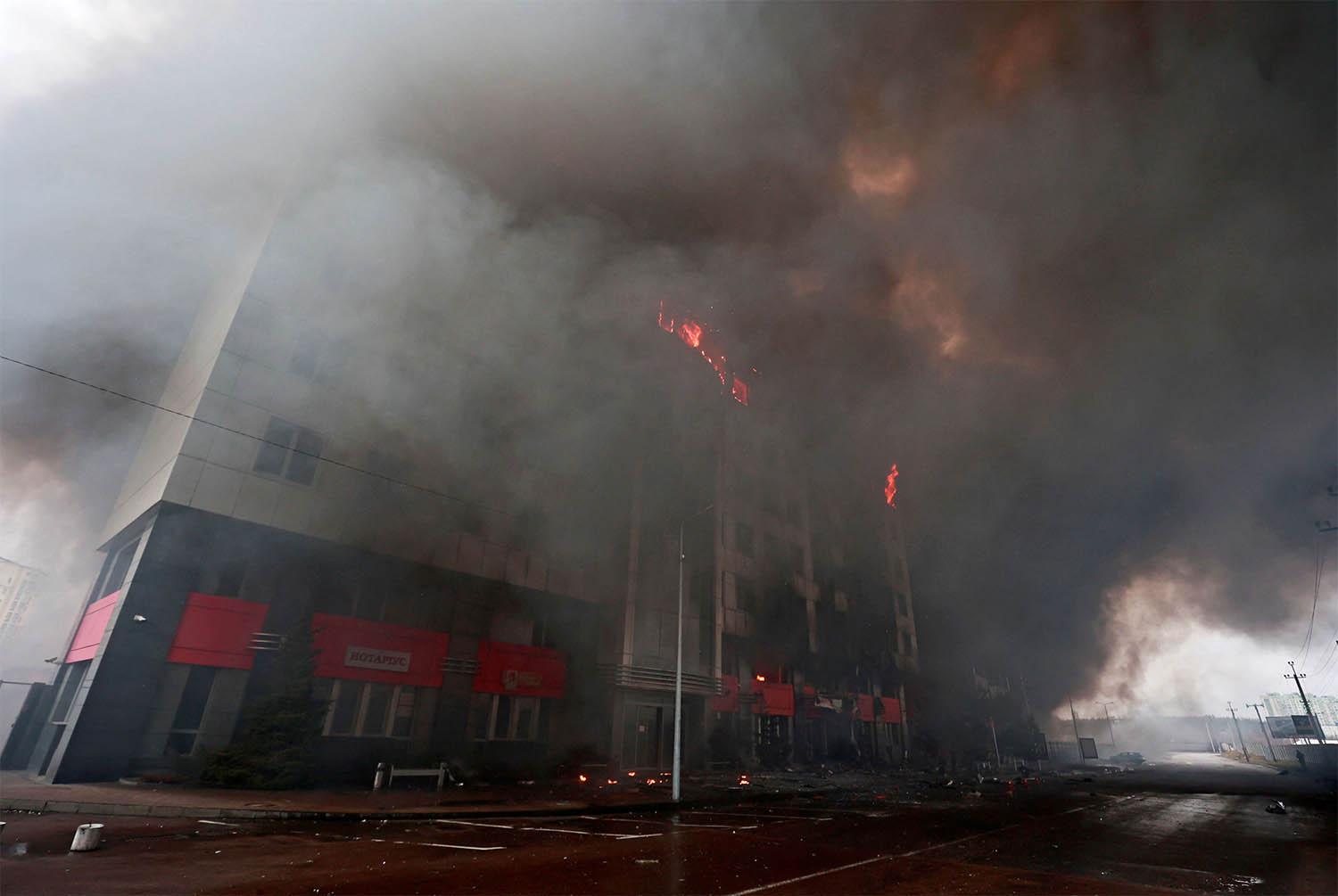 Russia's invasion of Ukraine continues