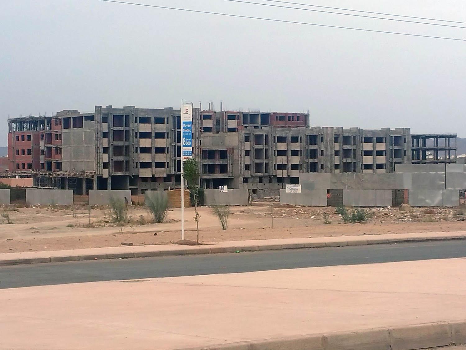 The rise in prices of raw materials and their scarcity is taking its toll on the construction sector