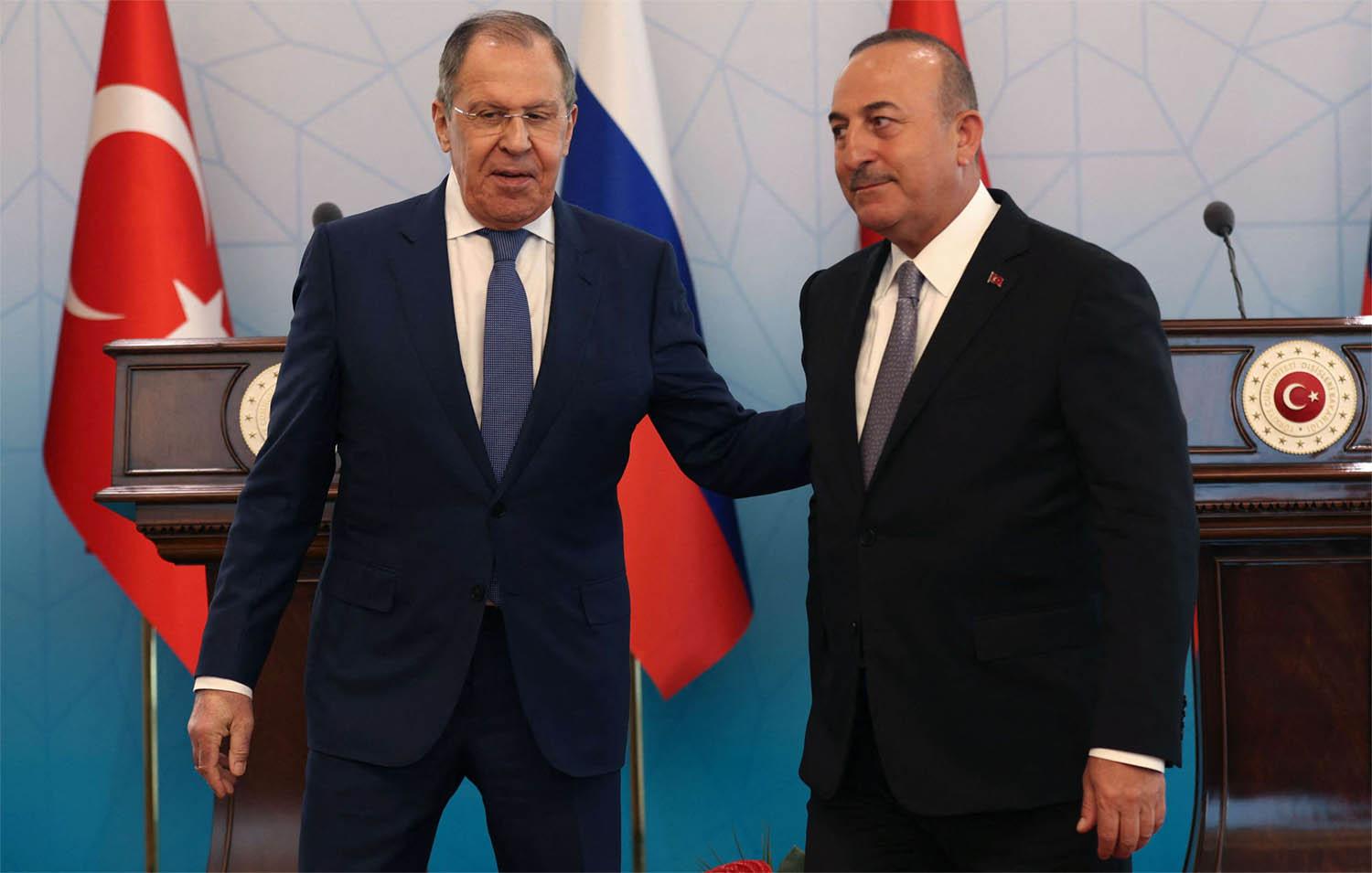 Lavrov said the onus was on Ukraine to de-mine its ports as a precondition for safe shipment