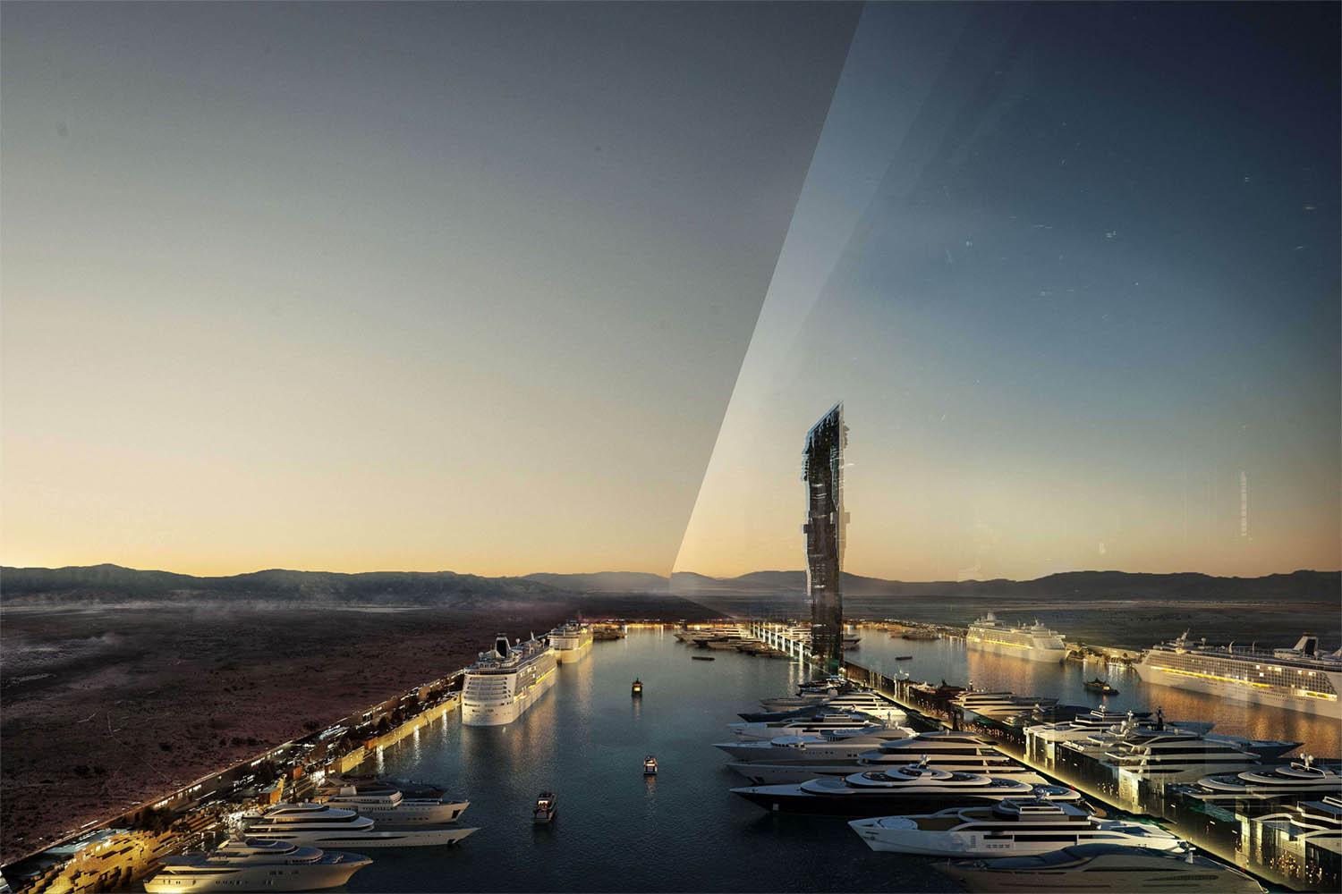 The city is 200 metres wide and running on 100% renewable energy