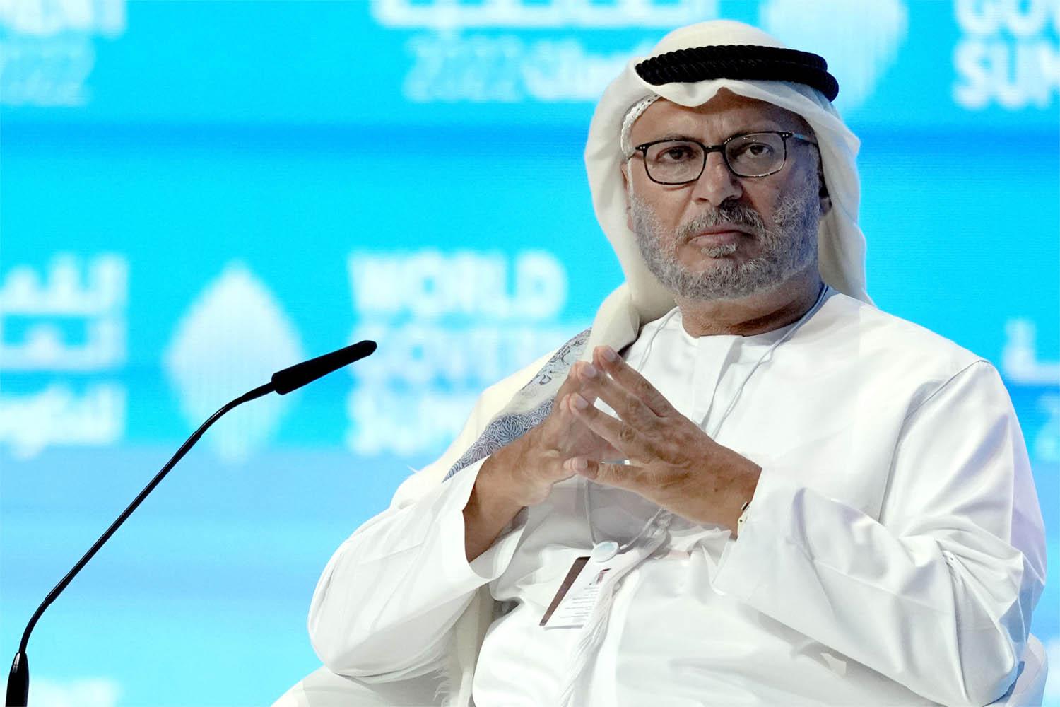 UAE President's adviser Anwar Gargash 