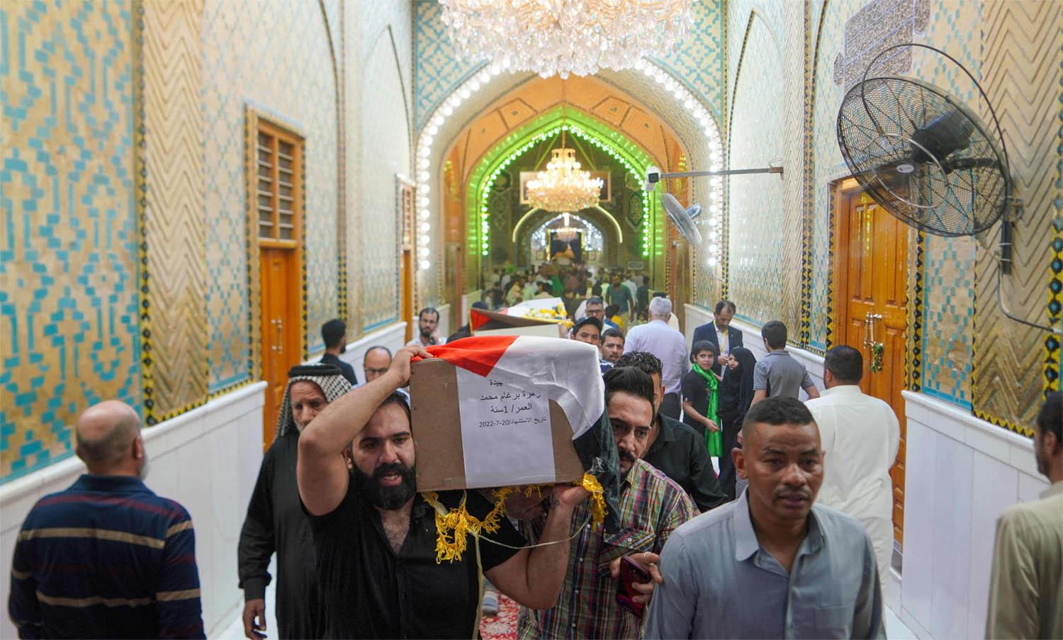 The Iraqi government sought the meeting after the July 20 artillery attack that killed 9 Iraqi tourists and injured 33 other people