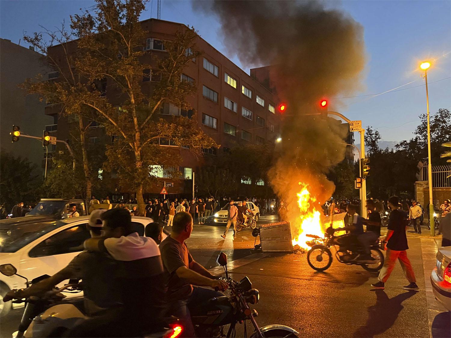 Two weeks of demonstrations