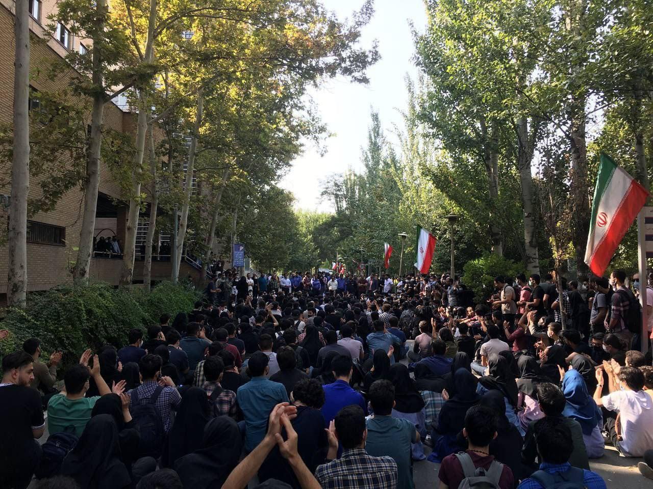 Hundreds of university students were arrested 