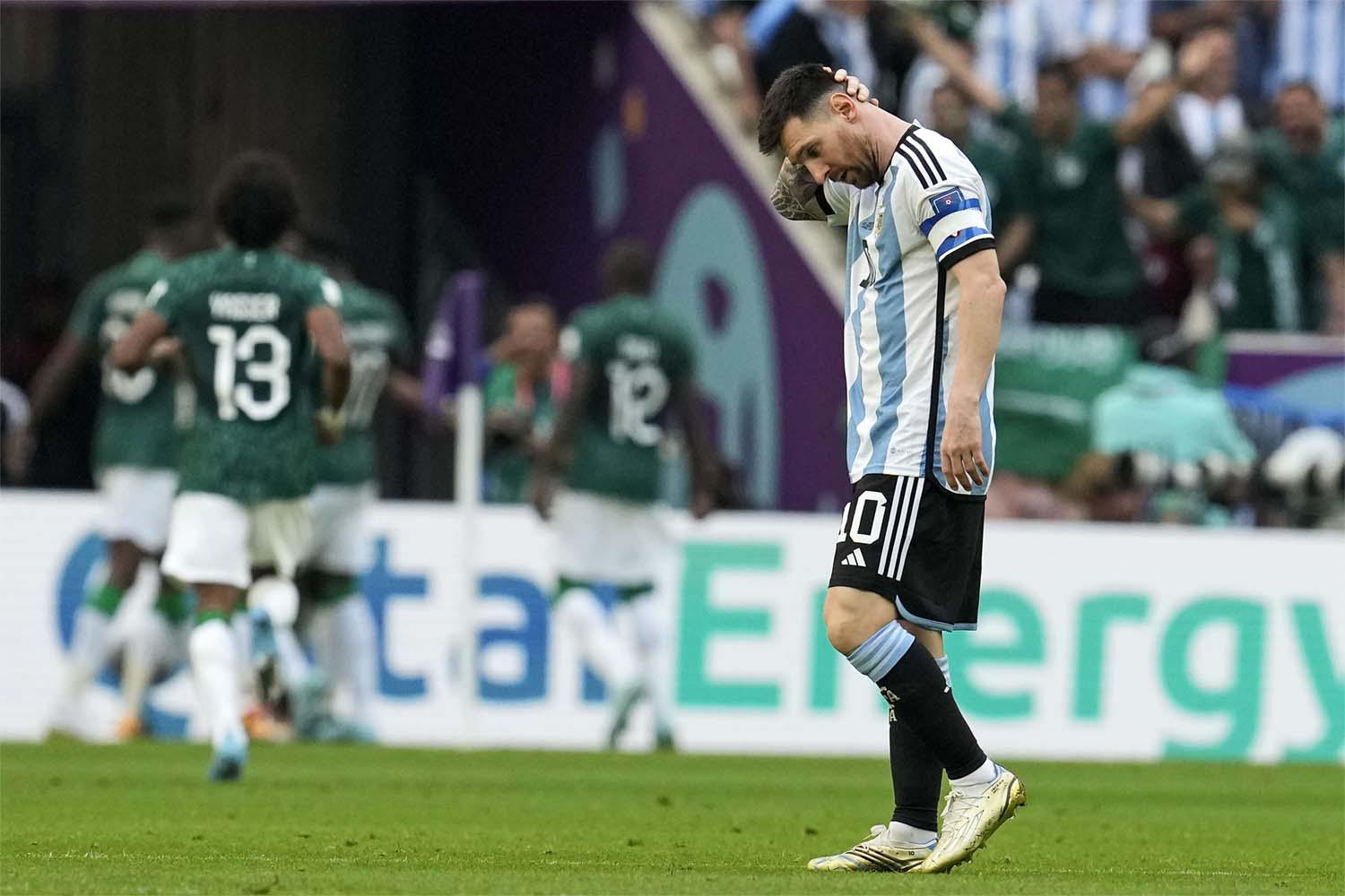 Shell-shocked Messi 