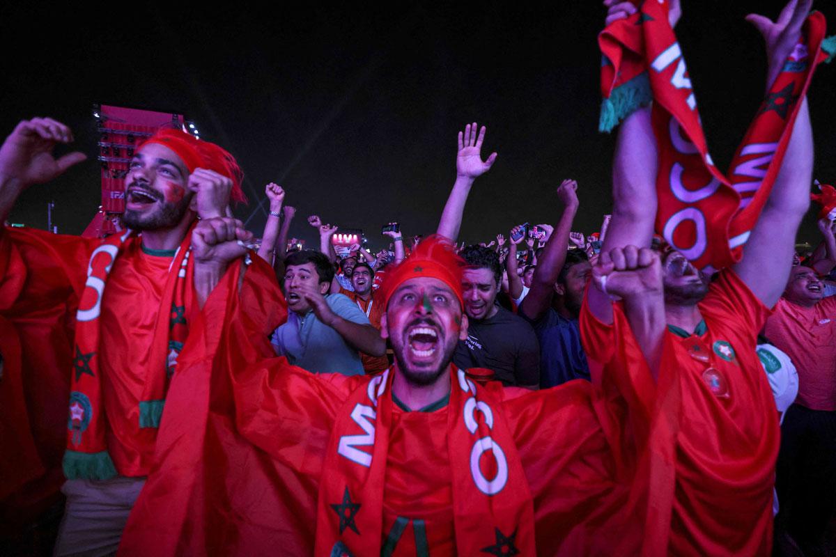 المغرب عنوان الامل والوحدة العربية في المونديال