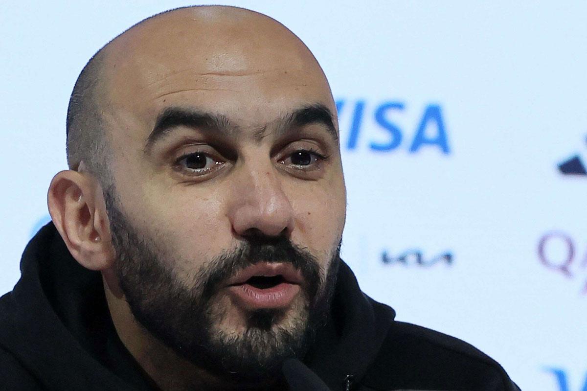 الركراكي: لعبنا بالروح والقلب ونستحق ما حققناه