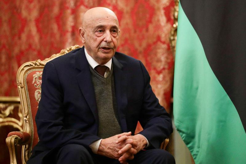 عقيلة صالح بشر بقرب التوصل الى توافقات من اجل انهاء الازمة