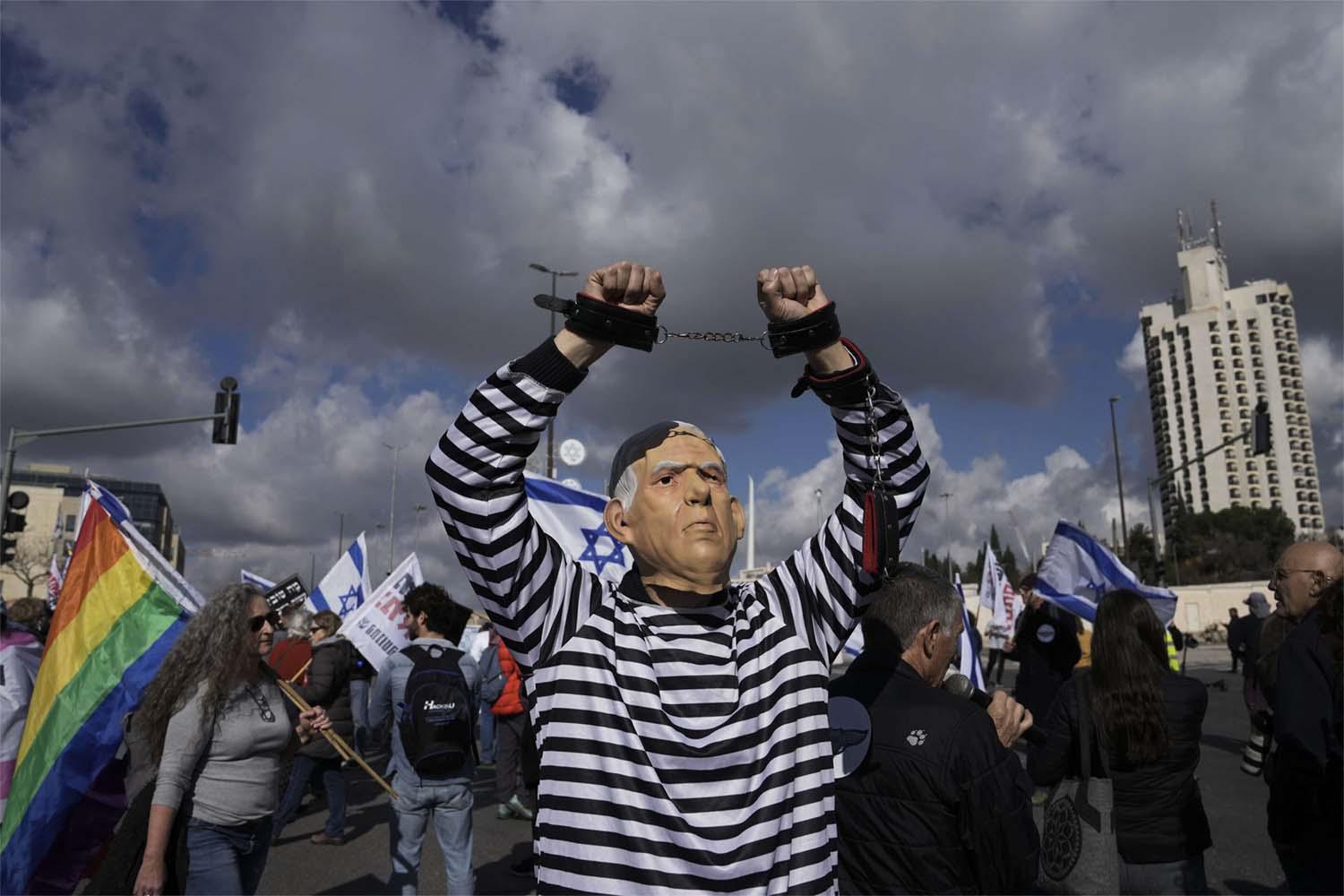 Judicial reforms sought by Netanyahu have stirred worry and protests within Israel 