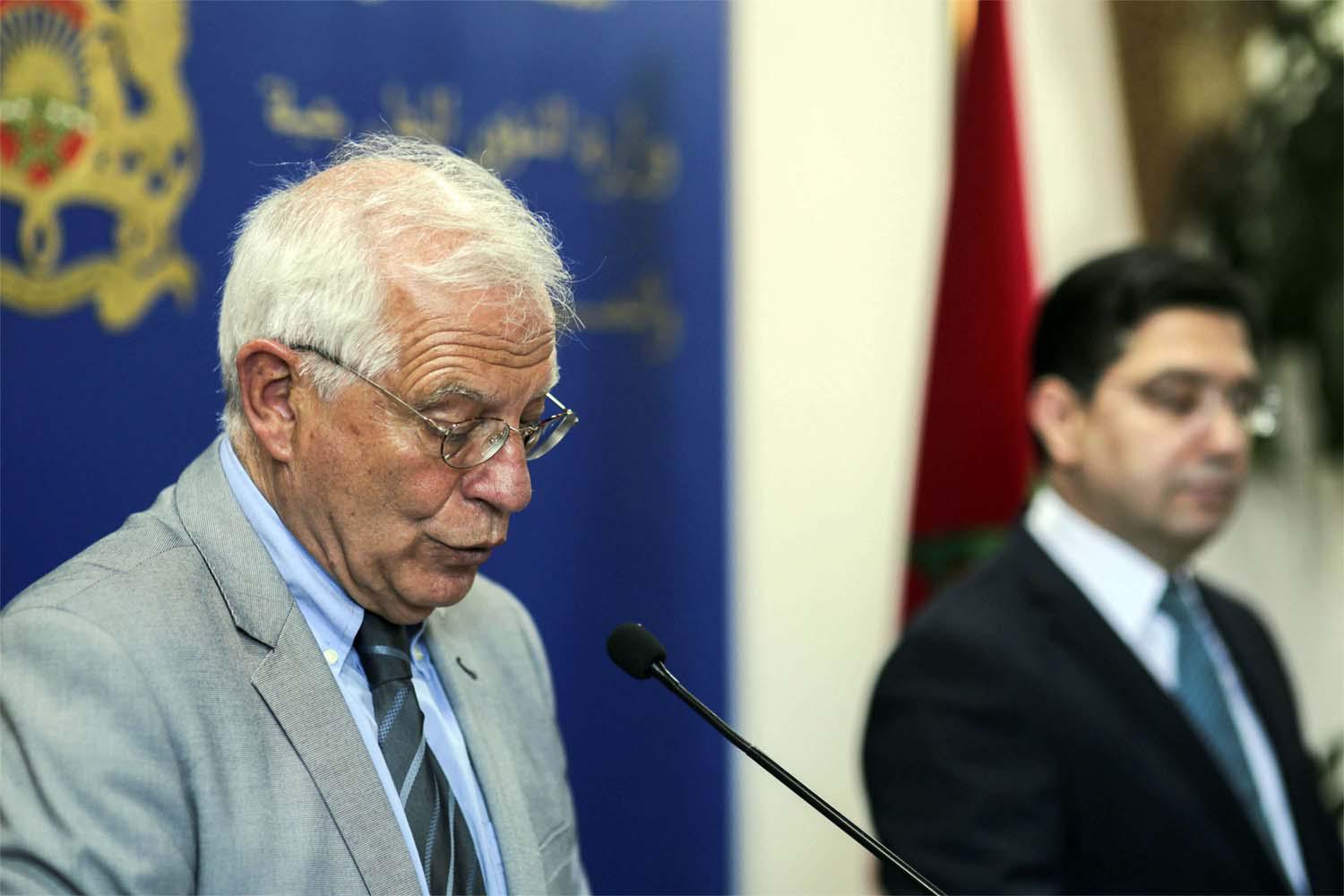 Borrell is on an official two-day visit to Morocco to deepen discussions on the implementation of the EU-Morocco partnership
