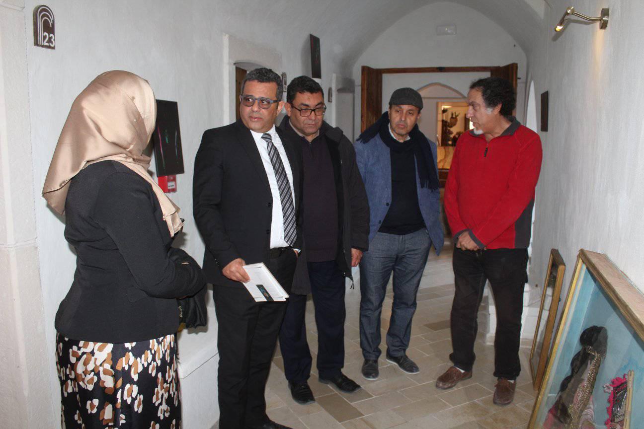مندوب السياحة بالولاية في زيارة للمعرض