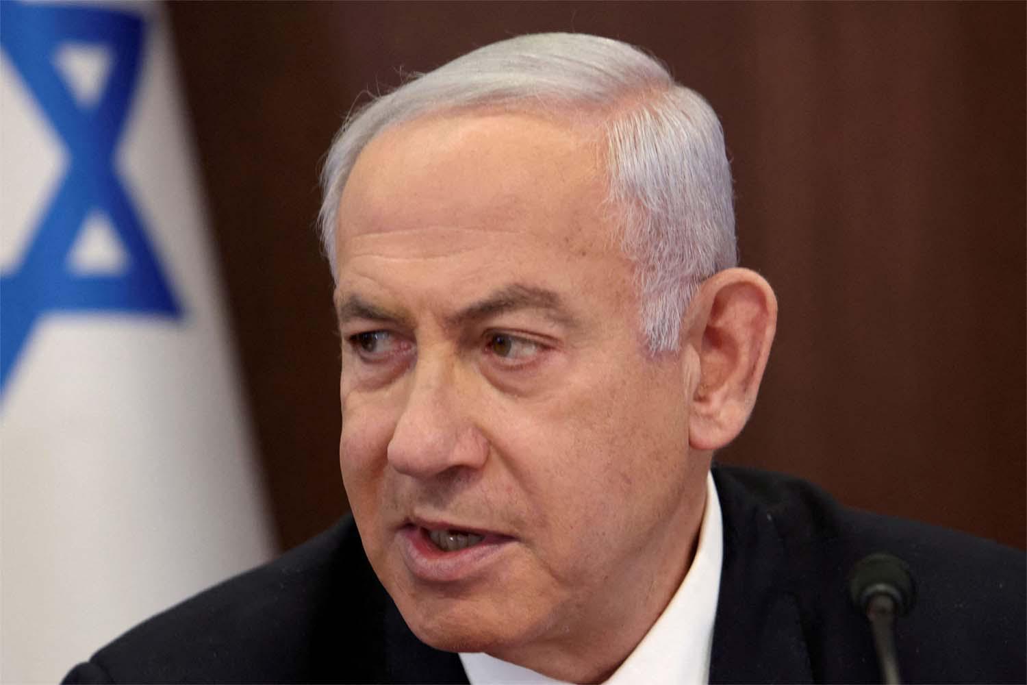 Netanyahu and his allies control 64 of parliament's 120 seats