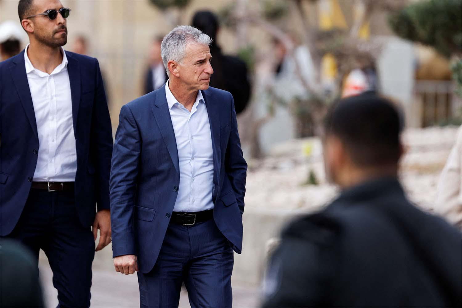 David Barnea, the head of the Israeli Mossad