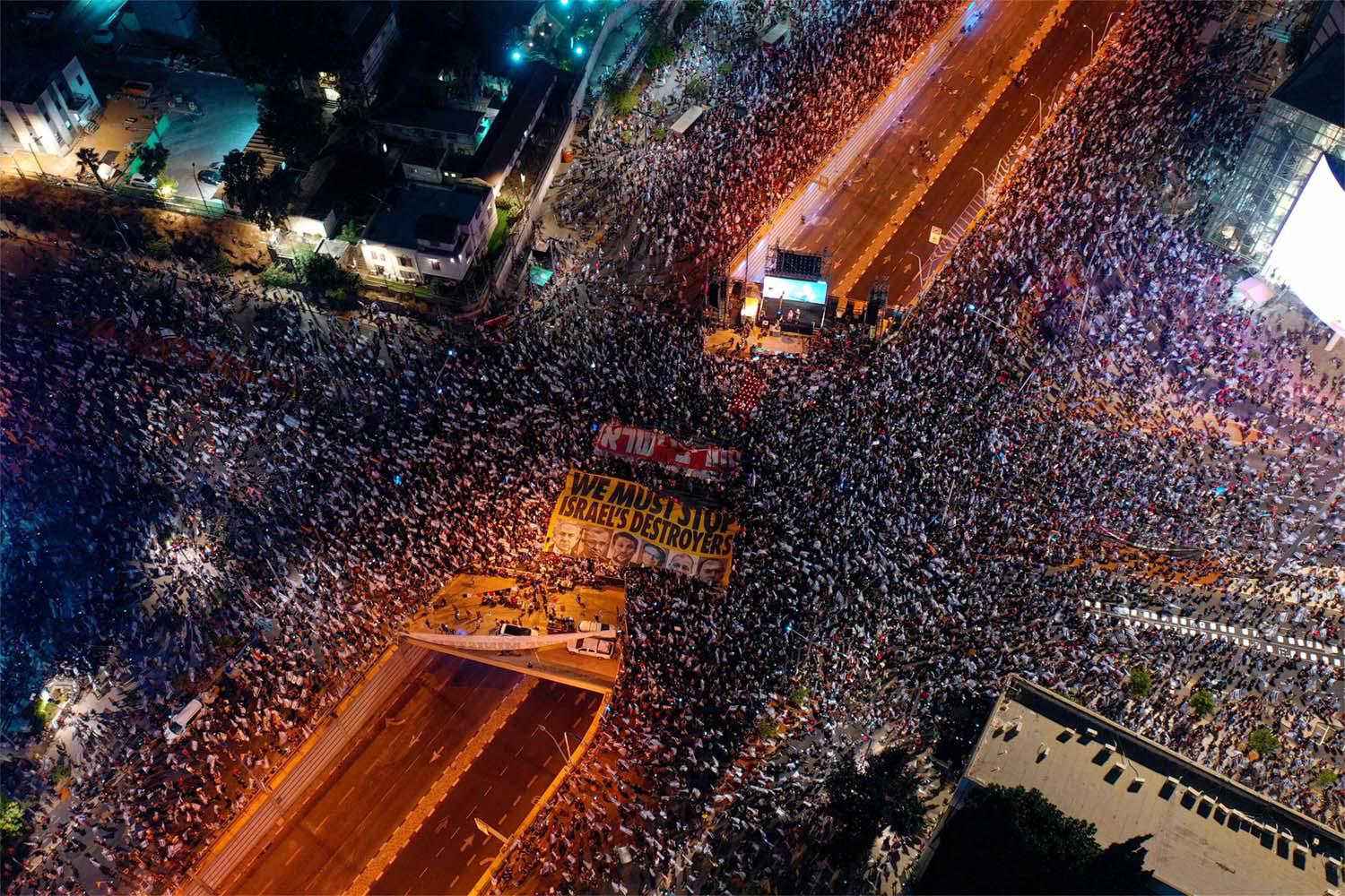 Street protests continue