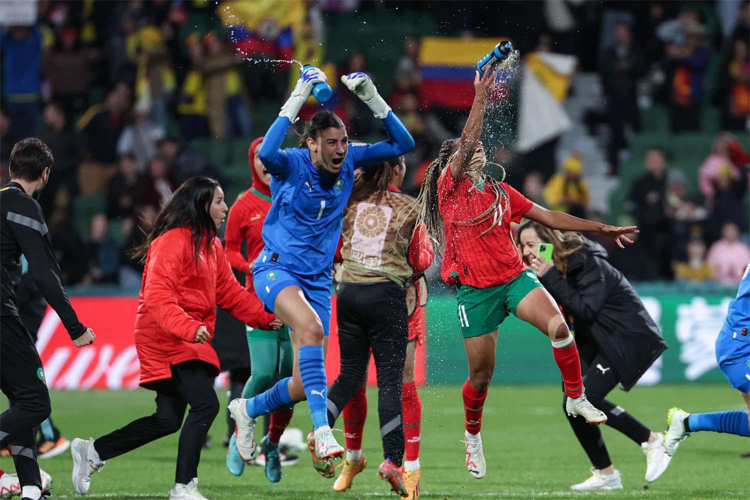 The Moroccan team