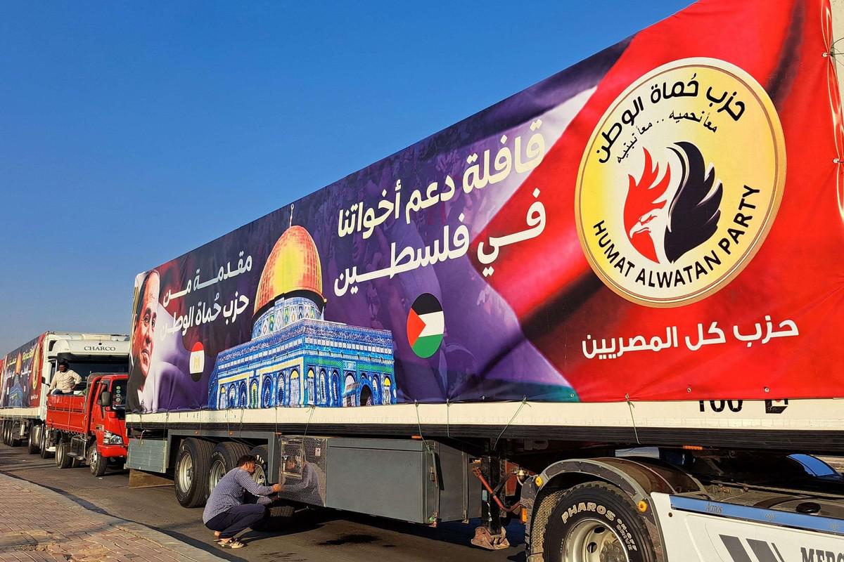 المساعدات لم تصل بعد إلى غزة المنكوبة