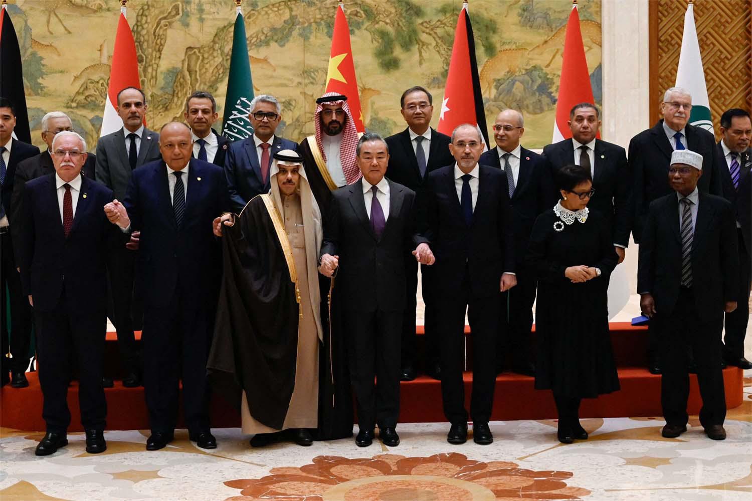 China's Wang says Beijing is a good friend and brother of Arab and Muslim countries