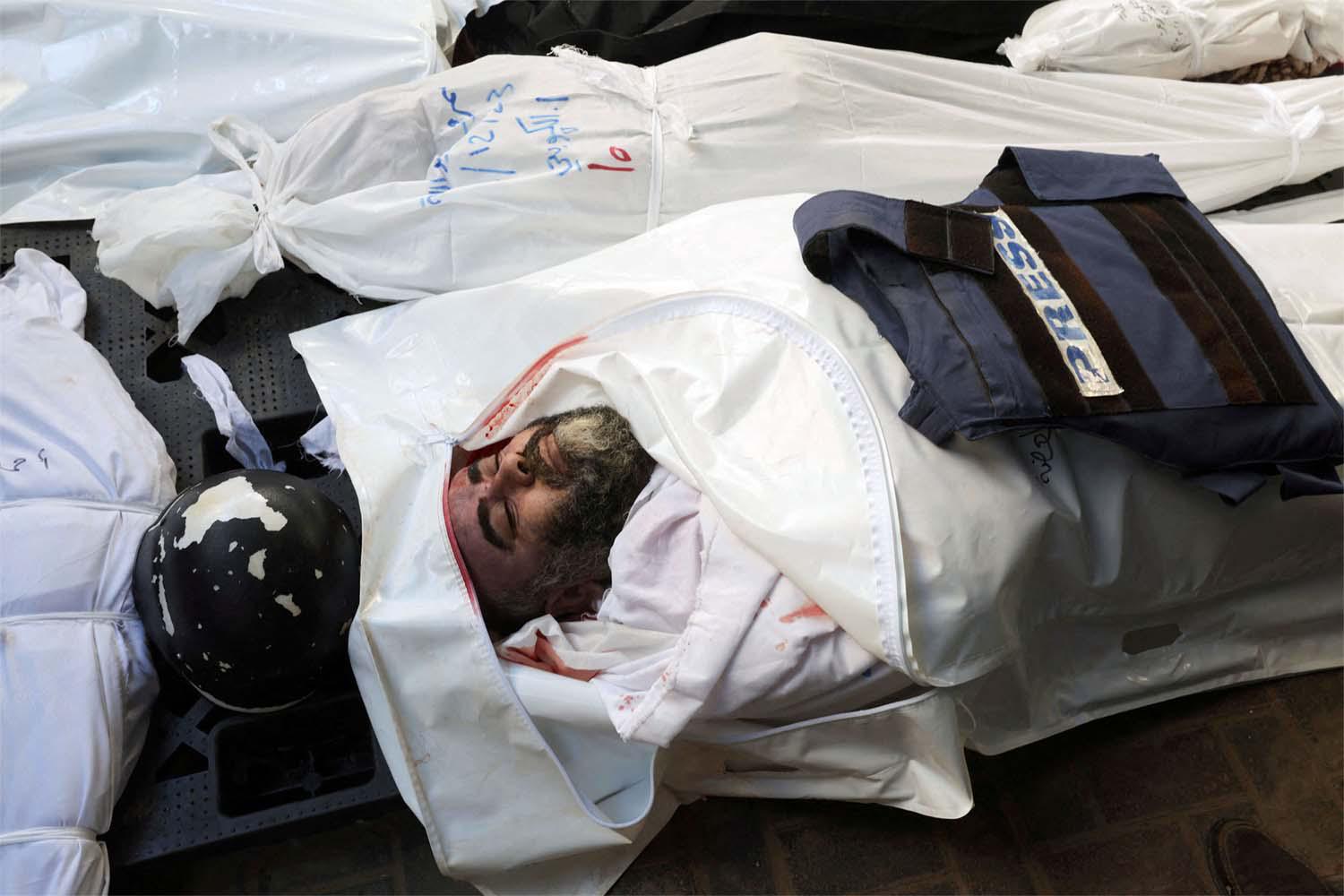 61 out of 68 journalists killed in the Gaza war were Palestinian