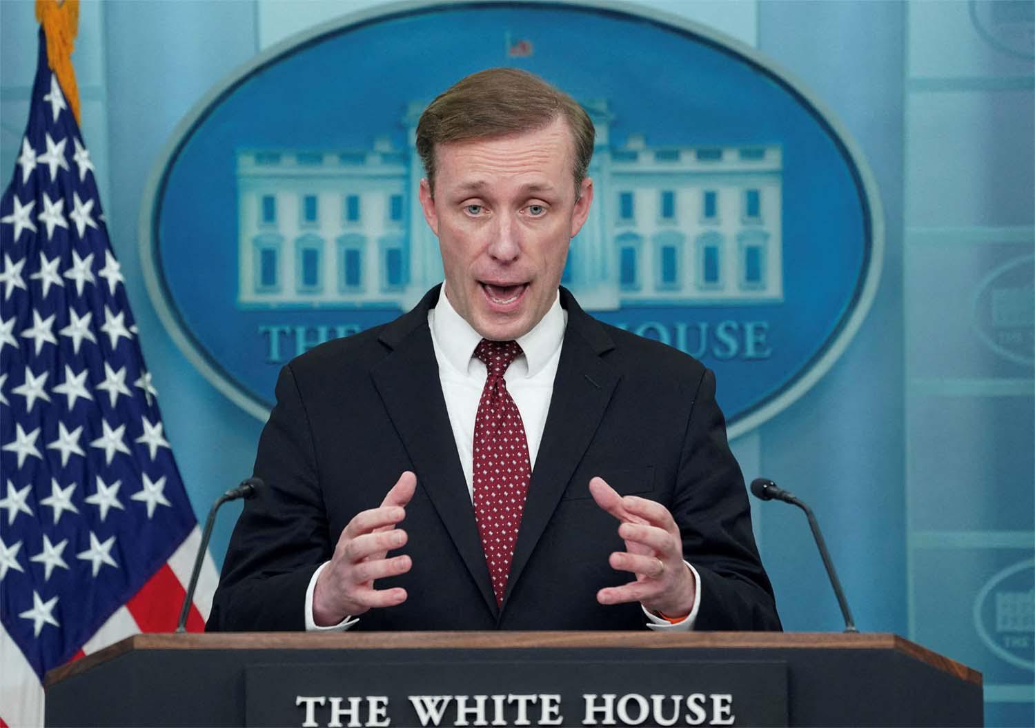 White House national security adviser Jake Sullivan 