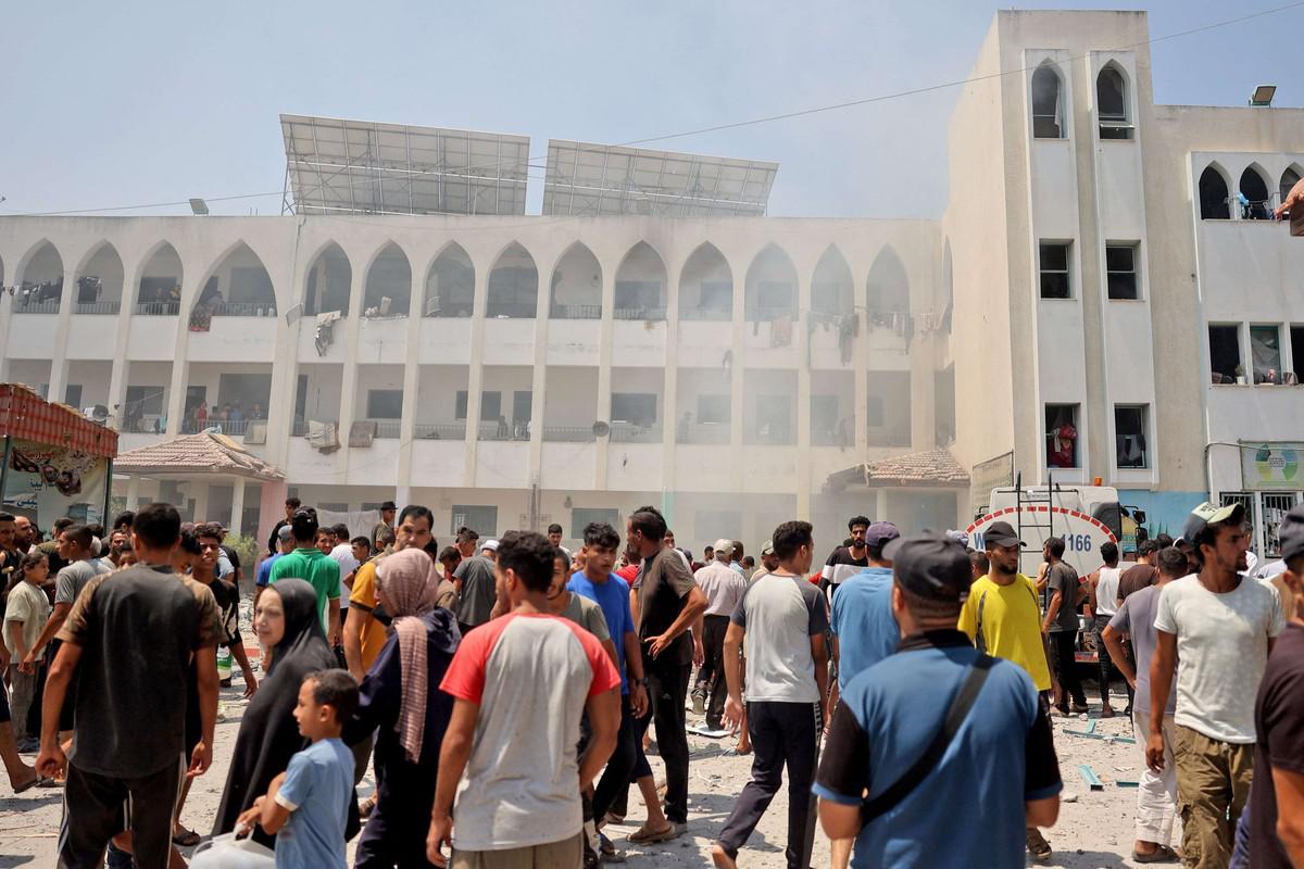النازحون من الحرب على غزة في مرمى الآلة العسكرية الإسرائيلية 