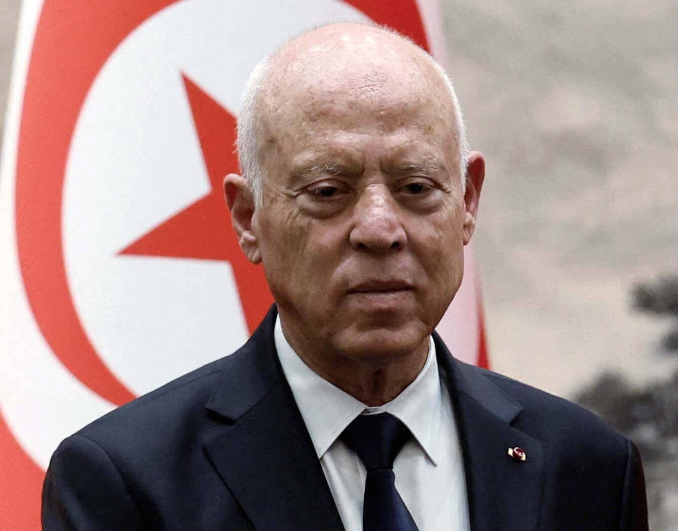 Tunisian President Kais Saied
