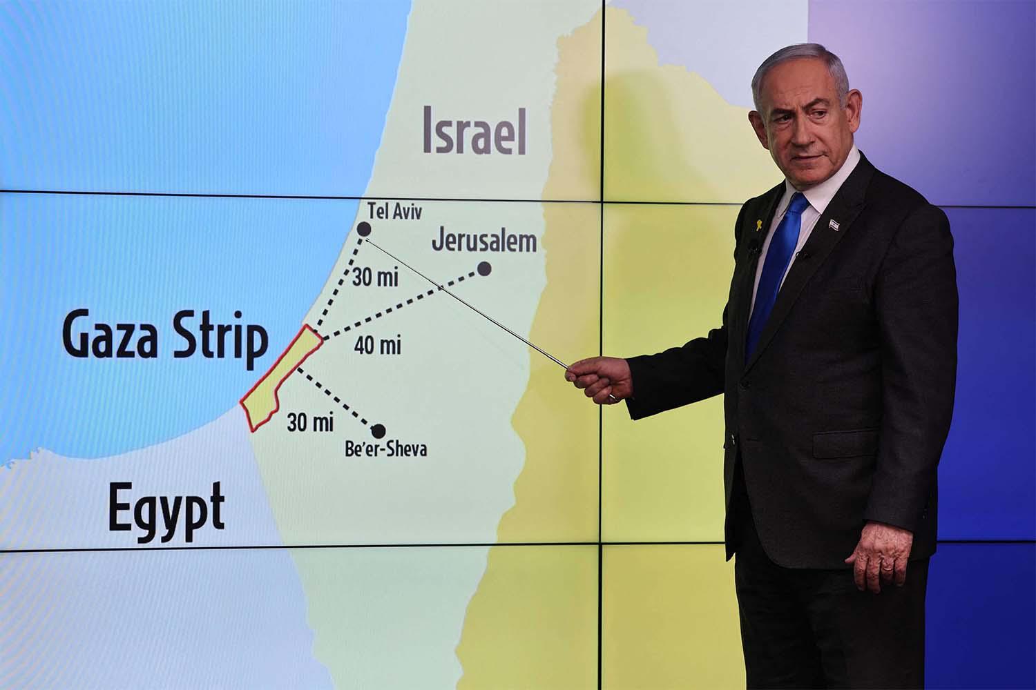 Netanyahu has insisted on retaining control of the corridor